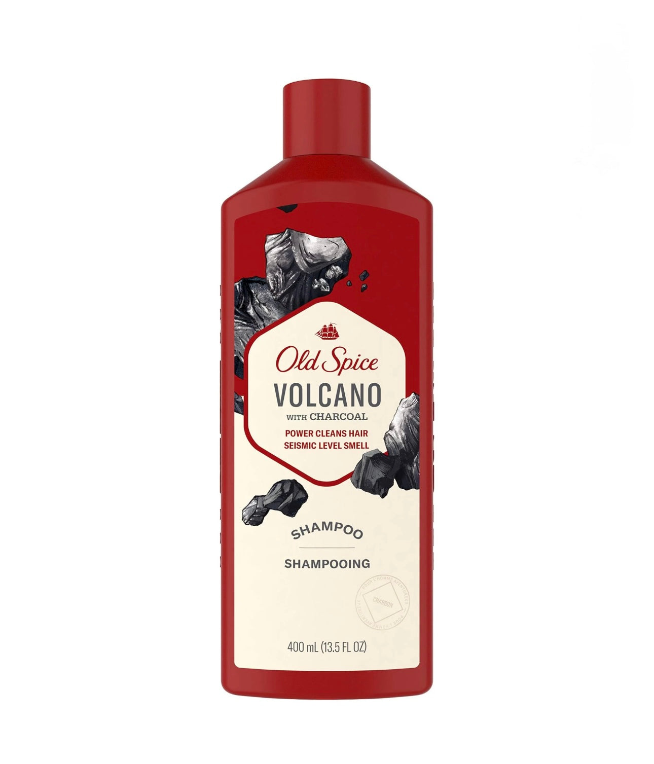 Old Spice Shampoo Volcano w/ Charcoal, 13.5 fl.oz