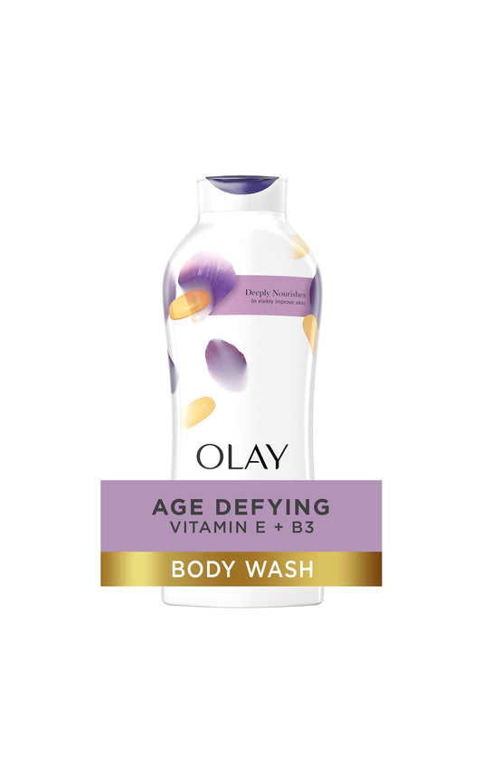 Olay Age Defying Body Wash with Vitamin E, 22 OZ