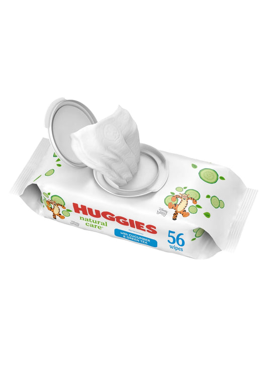 Huggies Natural Care Refreshing Baby Wipes, Scented, 1 Flip-Top Pack (56 Wip..