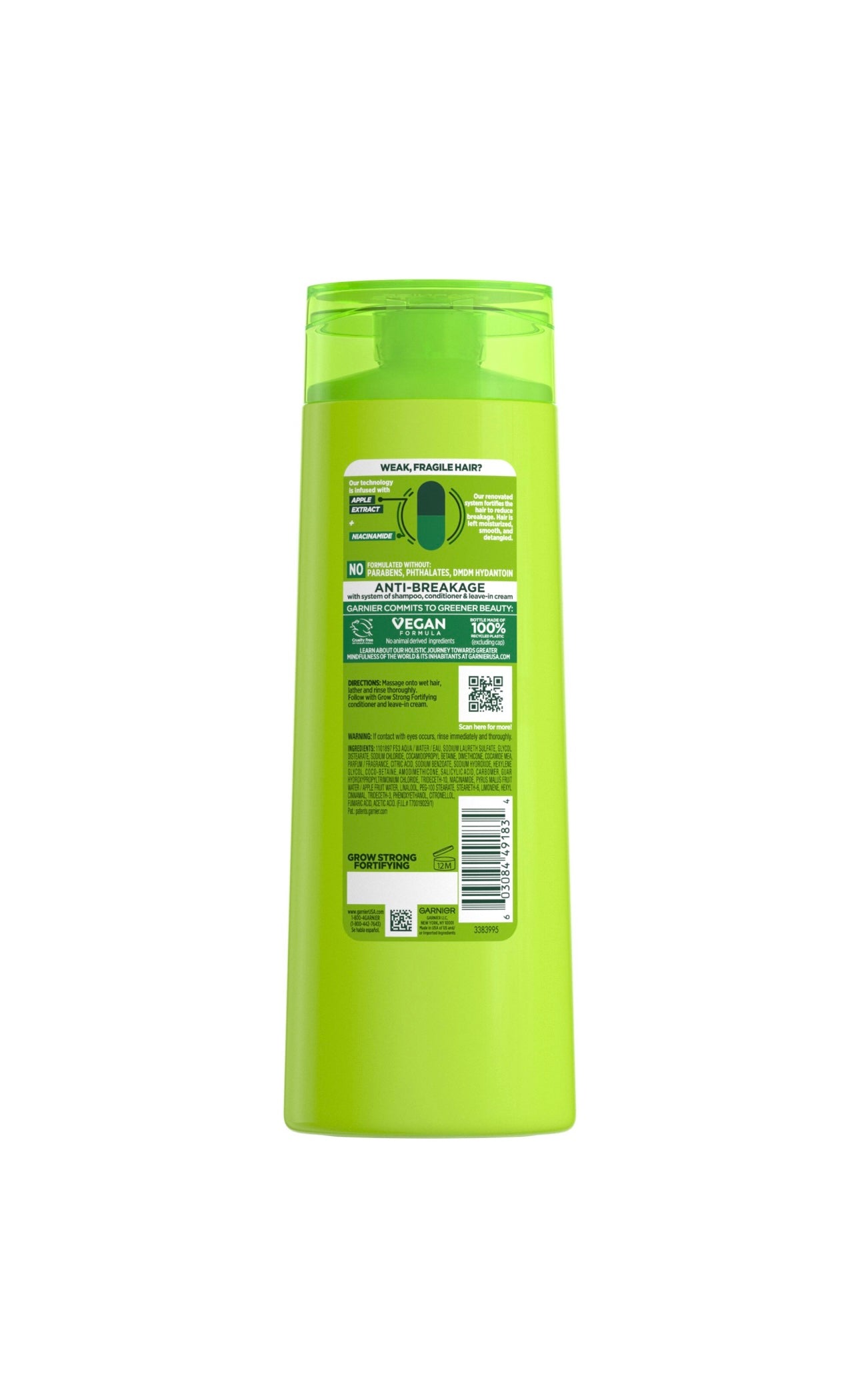 Garnier Fructis Grow Strong
Fortifying Shampoo