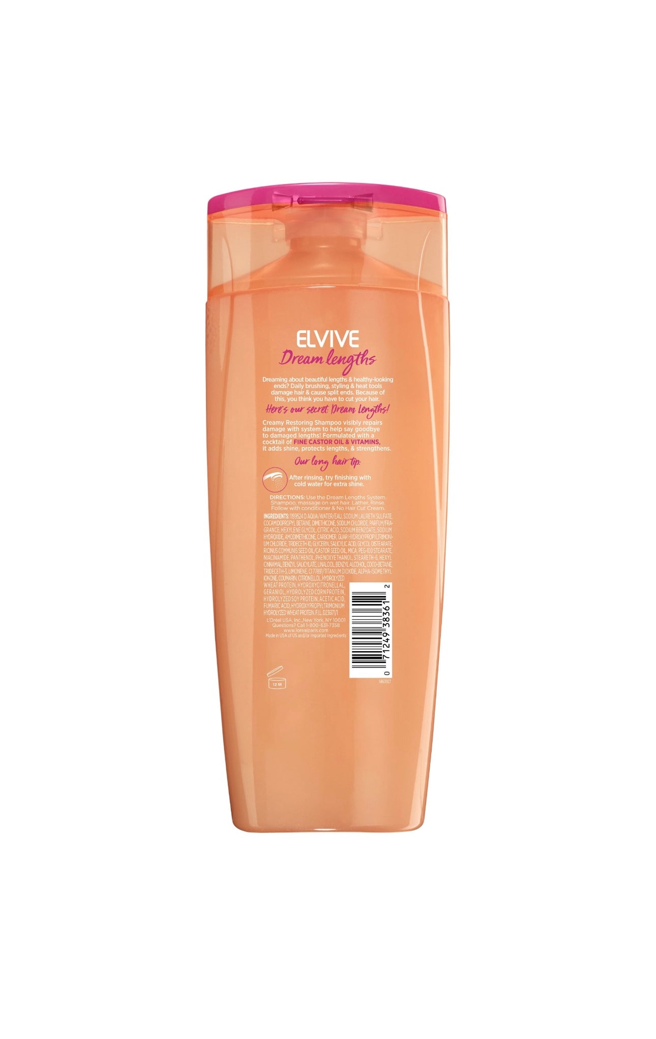 L'Oreal Paris Elvive Dream Lengths
Restoring Shampoo