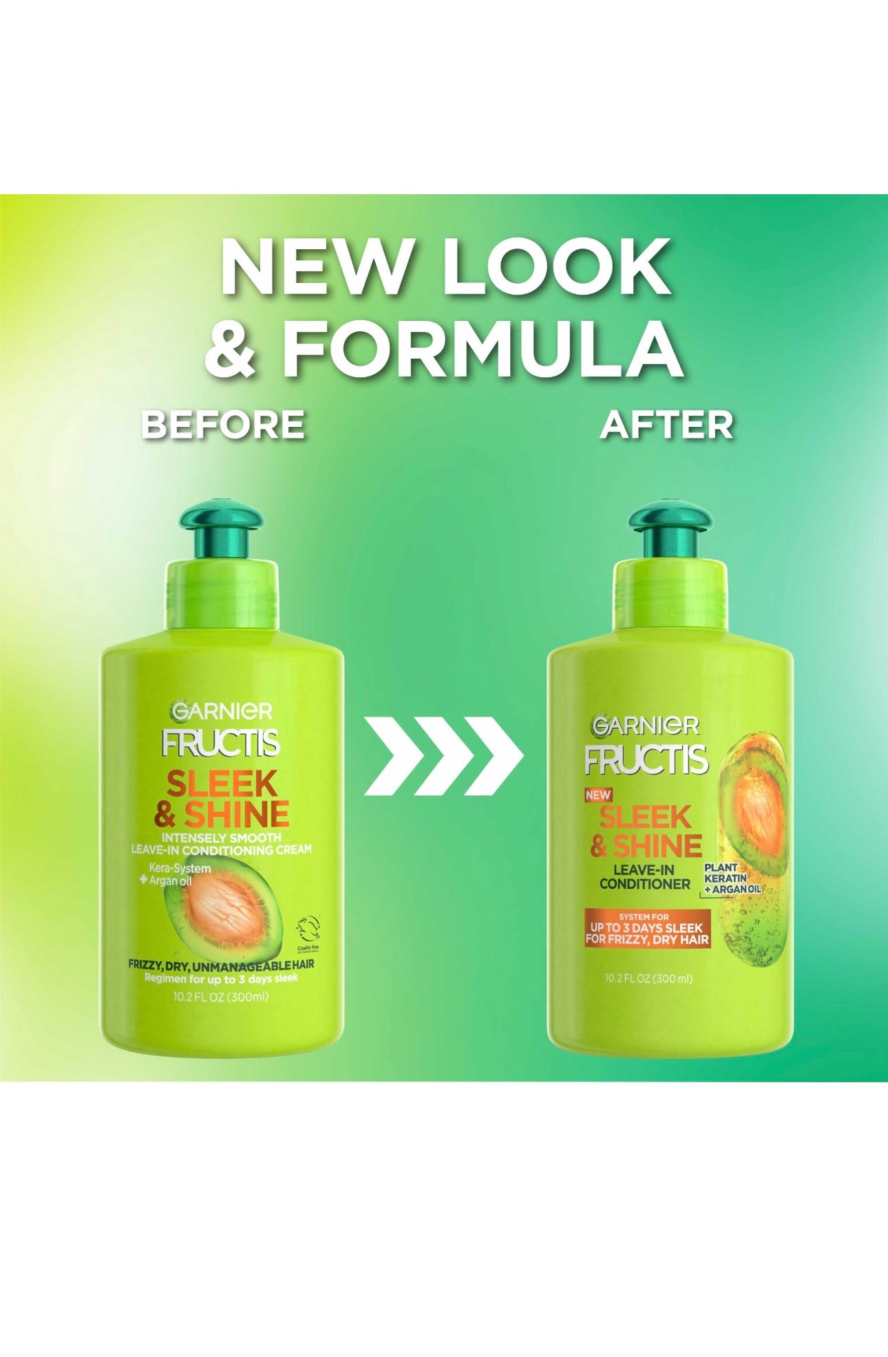 Garnier Fructis Sleek & Shine Intensely Smooth Leave-In Conditioning Cream